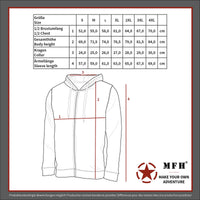Hanorac Jogger Operation Camo MFH - 60% Bumbac, Glugă cu șnur