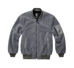 Hanorac MA1 Sherpa Anthracite Brandit - Caldura si Stil Autentic