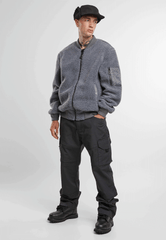 Hanorac MA1 Sherpa Anthracite Brandit - Caldura si Stil Autentic