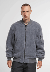 Hanorac MA1 Sherpa Anthracite Brandit - Caldura si Stil Autentic