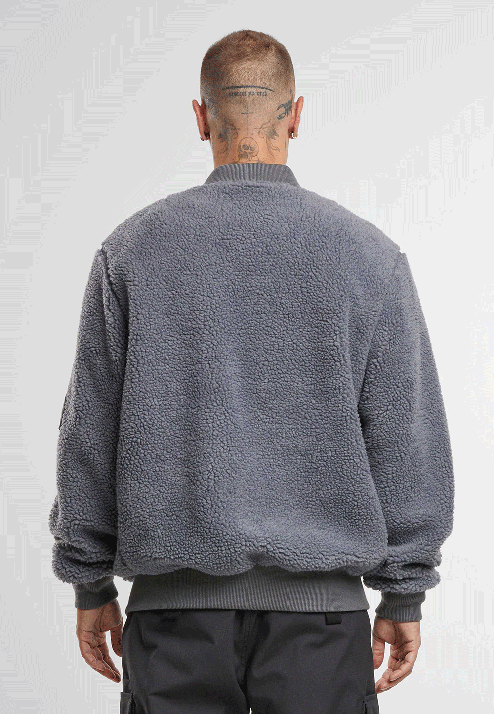 Hanorac MA1 Sherpa Anthracite Brandit - Caldura si Stil Autentic