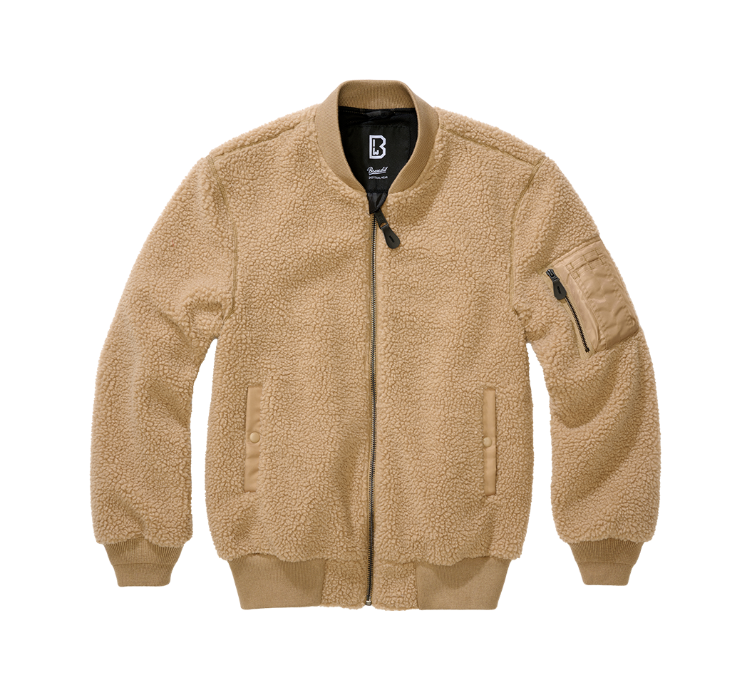 Hanorac MA1 Sherpa Camel Brandit - Caldura Esentiala