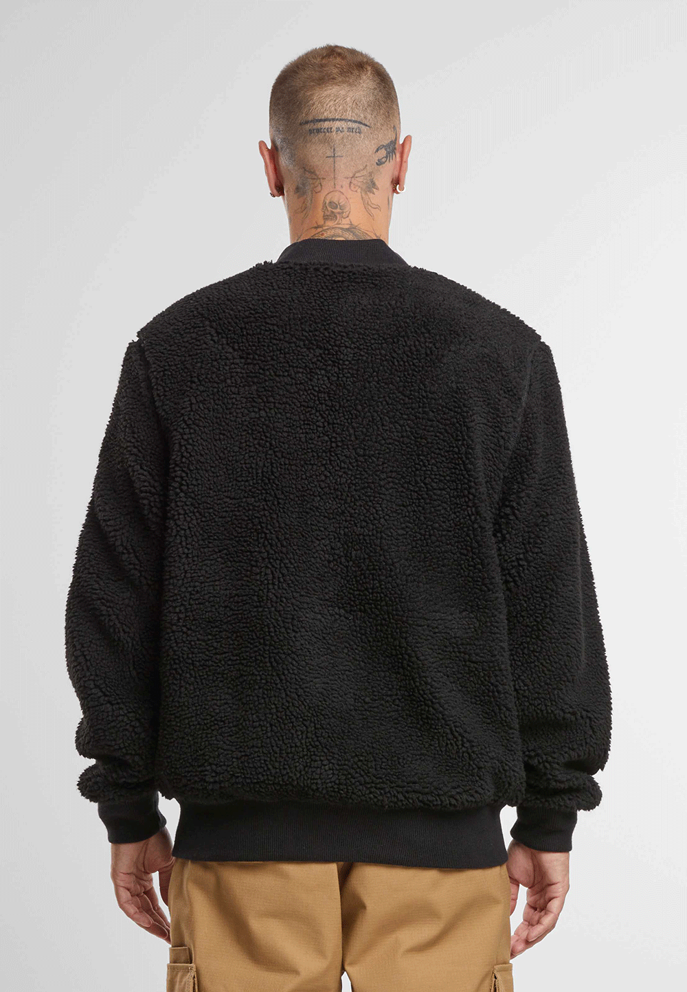 Hanorac MA1 Sherpa Negru Brandit - Caldura si Rezistenta