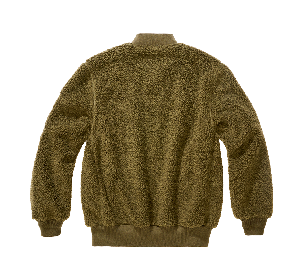 Hanorac MA1 Sherpa Olive Brandit - Caldura si Stil Urban