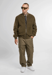 Hanorac MA1 Sherpa Olive Brandit - Caldura si Stil Urban