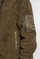 Hanorac MA1 Sherpa Olive Brandit - Caldura si Stil Urban