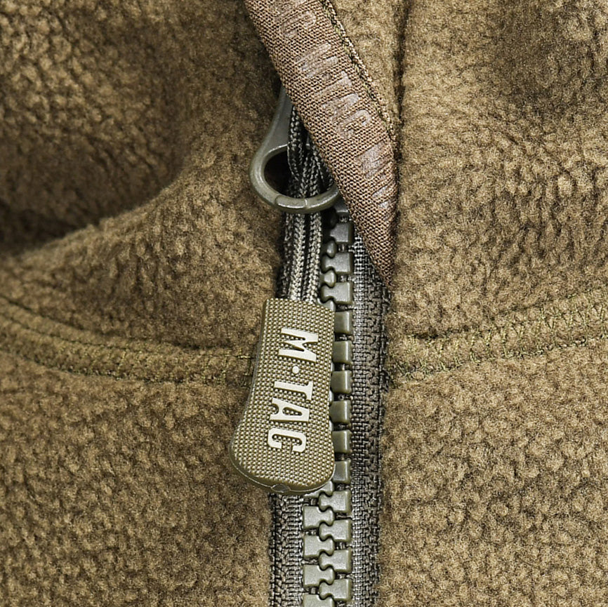 Hanorac Microfleece M-Tac Lite - Oliv Închis Confortabil