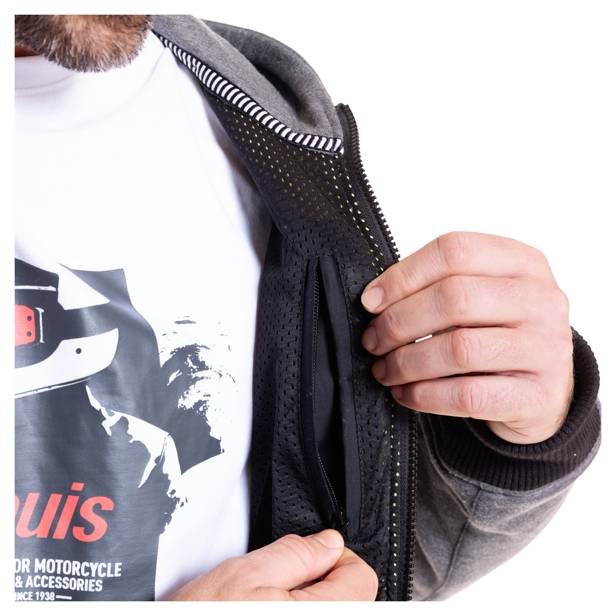 Hanorac Moto Bărbați T-2208 Fastway - Protecție Clasa A