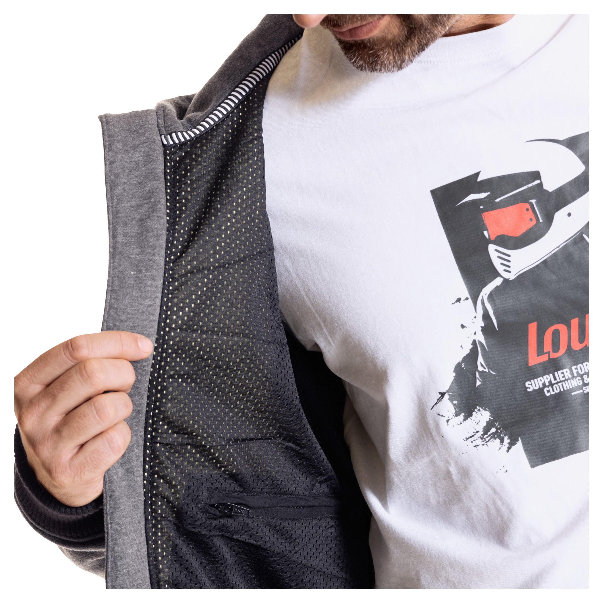 Hanorac Moto Bărbați T-2208 Fastway - Protecție Clasa A