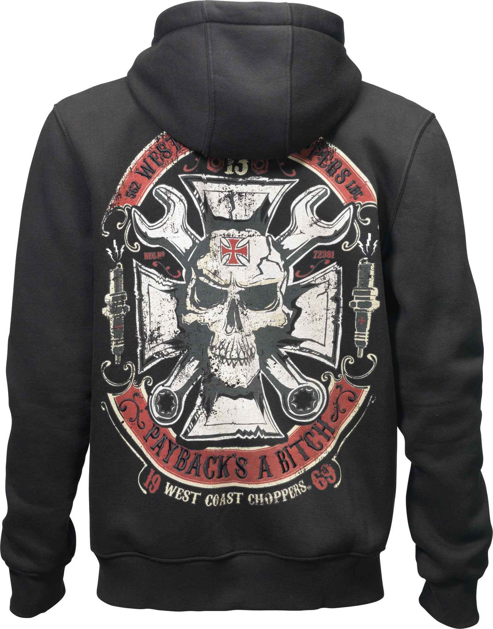 Hanorac Moto Mechanic West Coast Choppers - Calitate Premium