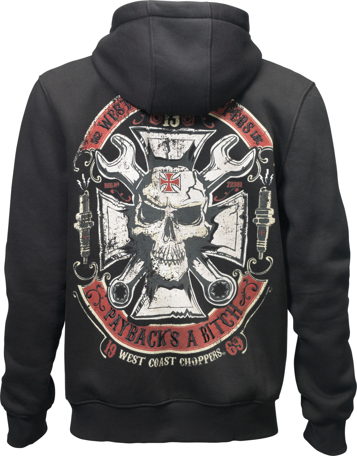 Hanorac Moto Mechanic West Coast Choppers - Calitate Premium