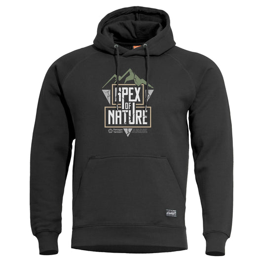 Hanorac Phaeton Hood Sweater "apex Of Nature" | -An Black Pentagon Tactical - Confort Casual și Funcționalitate Tactică Discretă