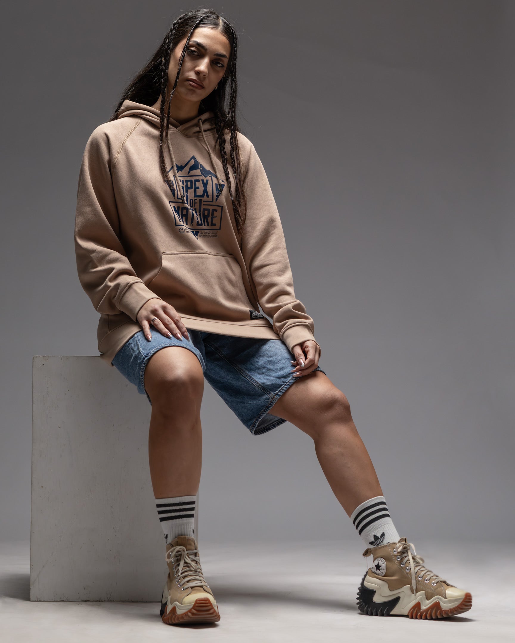 Hanorac Phaeton Hood Sweater "apex Of Nature" | -An Tan Brown Pentagon Tactical - Confort Casual și Funcționalitate Tactică