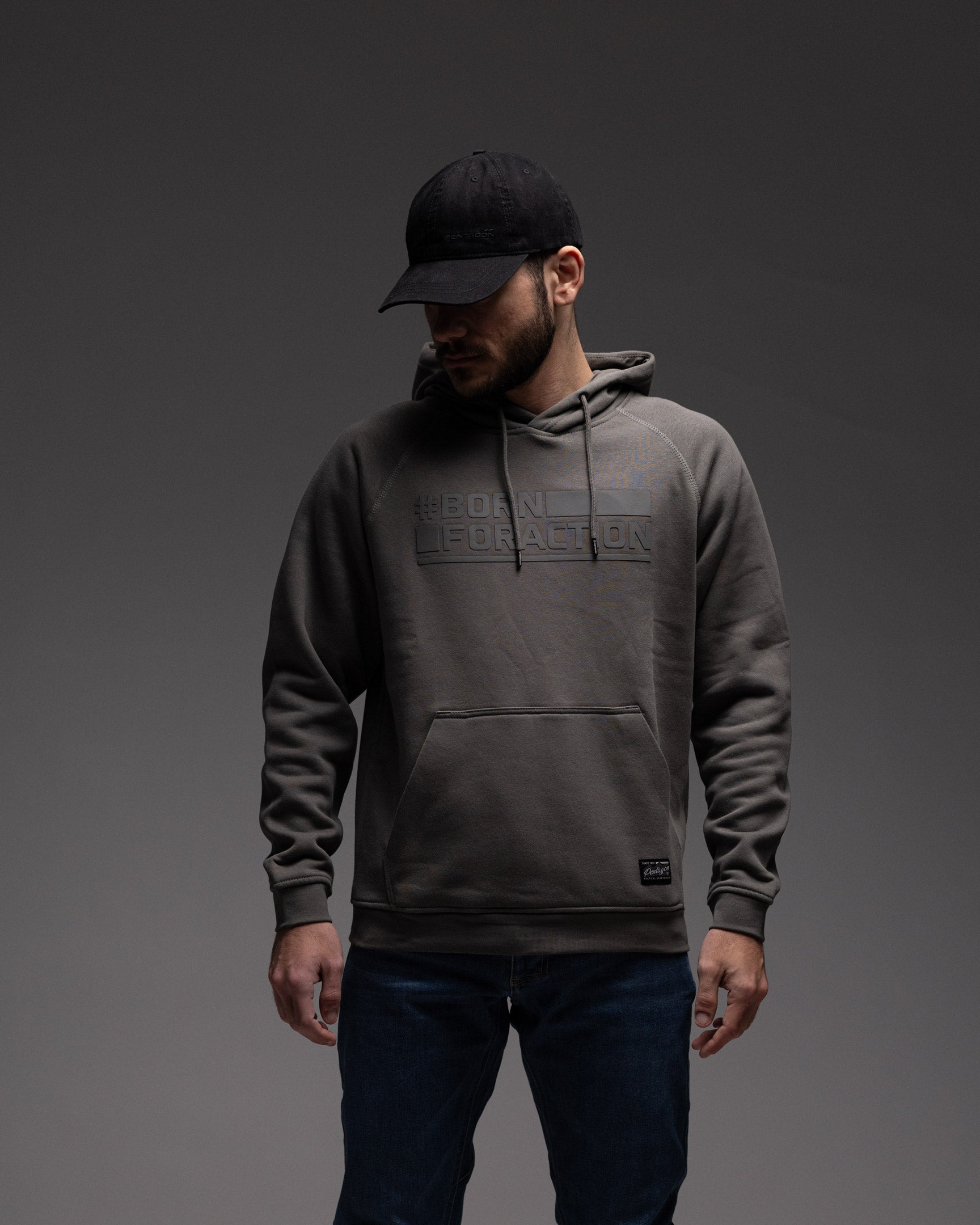 Hanorac Phaeton Hood Sweater | -Ba Cinder Grey Pentagon Tactical - Confort Casual și Funcționalitate Tactica