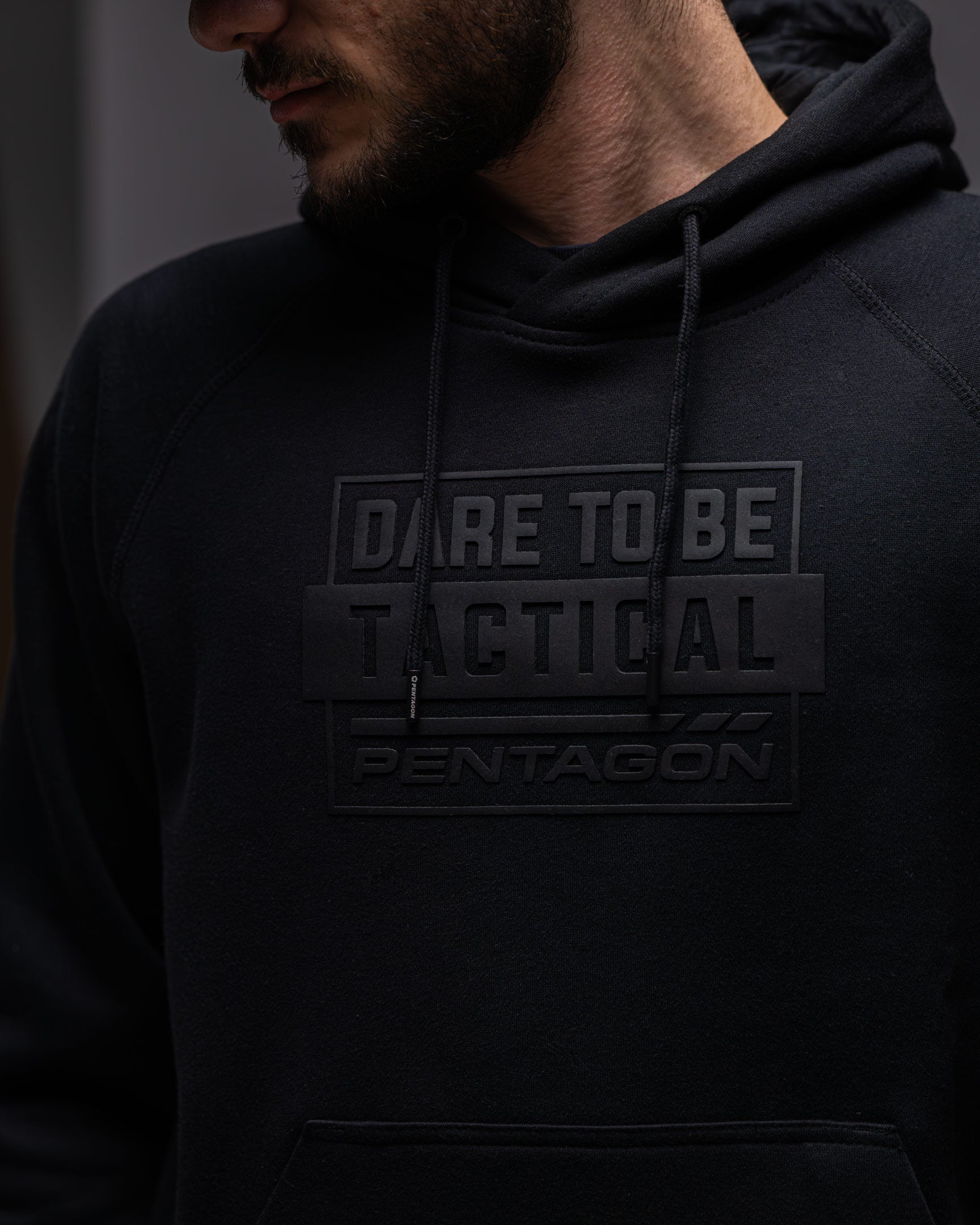 Hanorac Phaeton Hood Sweater | -Dt Black Pentagon Tactical - Confort Casual și Funcționalitate Tactică Subtilă
