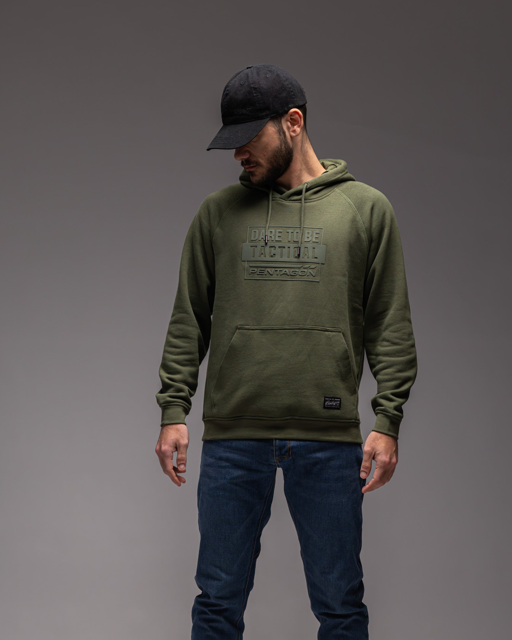 Hanorac Phaeton Hood Sweater | -Dt Camo Green Pentagon Tactical - Confort Casual și Funcționalitate Tactică