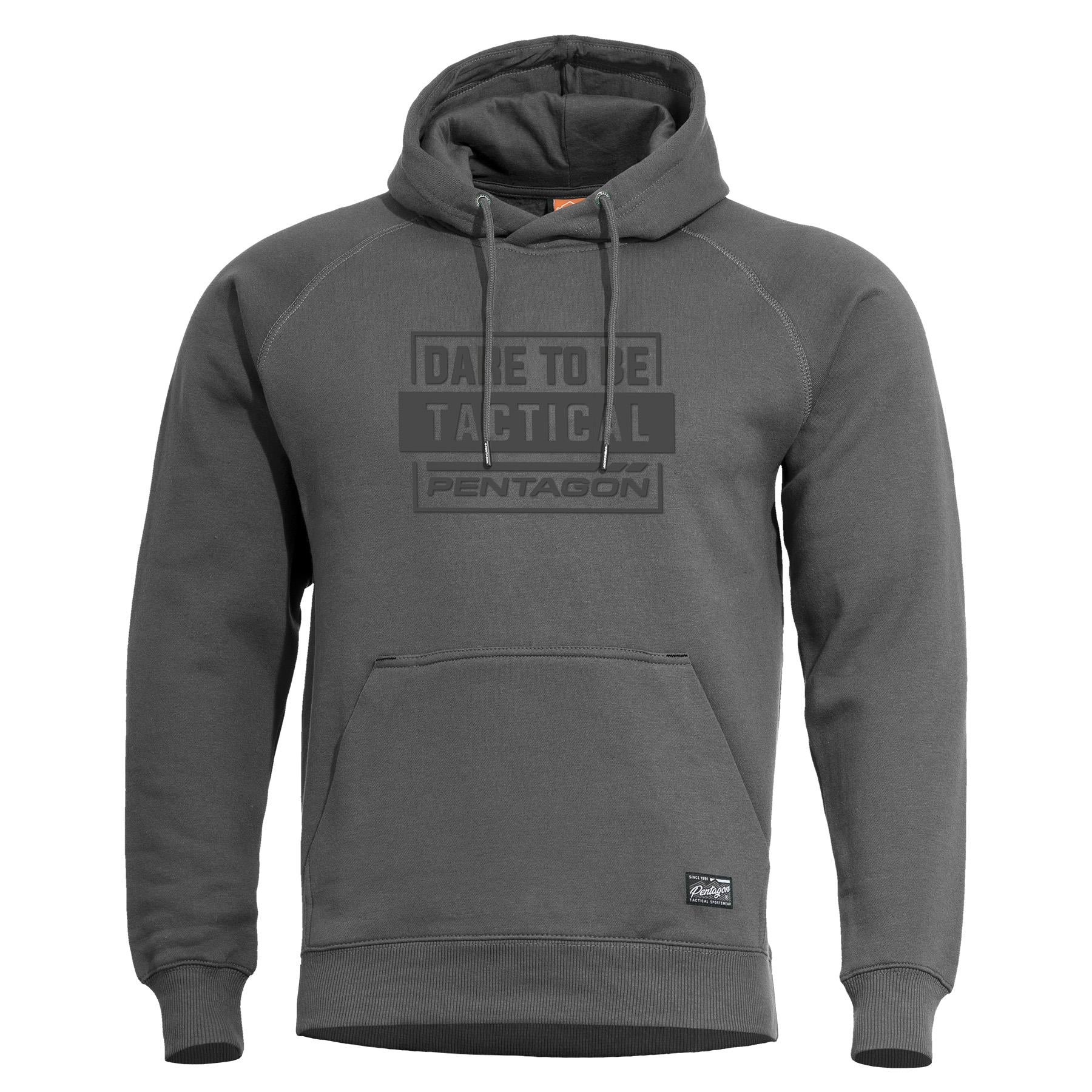 Hanorac Phaeton Hood Sweater | -Dt Cinder Grey Pentagon Tactical - Confort Urban, Funcționalitate Tactică și Camuflaj Subtil