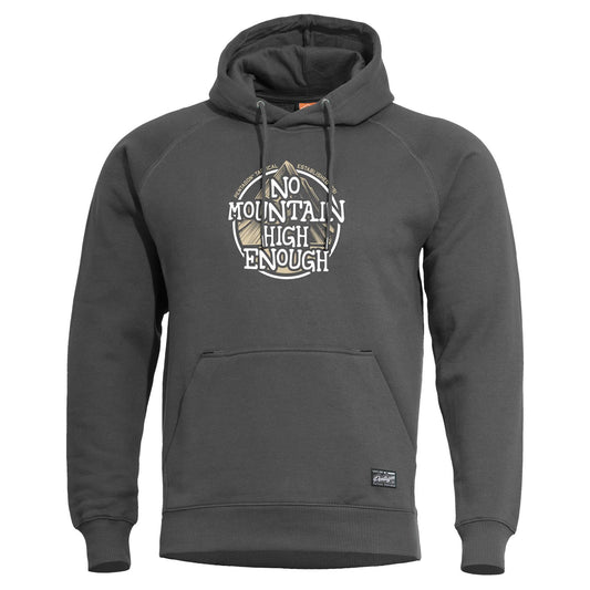 Hanorac Phaeton Hood Sweater "no Mountain" | -Nm Cinder Grey Pentagon Tactical - Confort Urban și Funcționalitate Tactică Discretă