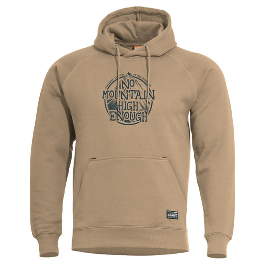 Hanorac Phaeton Hood Sweater "no Mountain" | -Nm Tan Brown Pentagon Tactical - Confort Adaptabil și Stil Discret