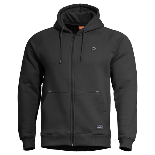 Hanorac Phaeton Hood Zip Sweater | -Zip Black Pentagon Tactical - Versatilitate Urbană și Tactică