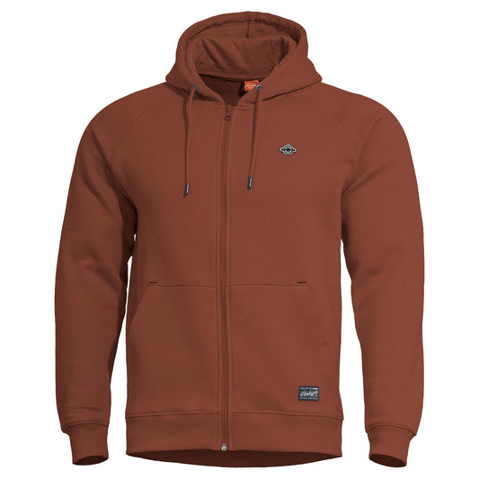Hanorac Phaeton Hood Zip Sweater | -Zip Maroon Red Pentagon Tactical - Confort Urban și Discreție Tactică