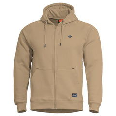 Hanorac Phaeton Hood Zip Sweater | -Zip Tan Brown Pentagon Tactical - Discreție și Versatilitate Urbană