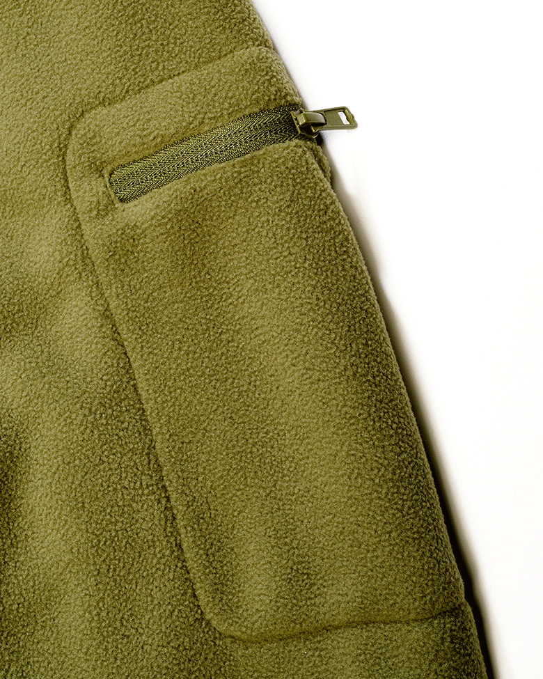 Hanorac Polar Combat Olive Brandit - Caldura si Mobilitate