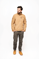 Hanorac Polar Ripstop Camel Brandit - Caldura si Mobilitate