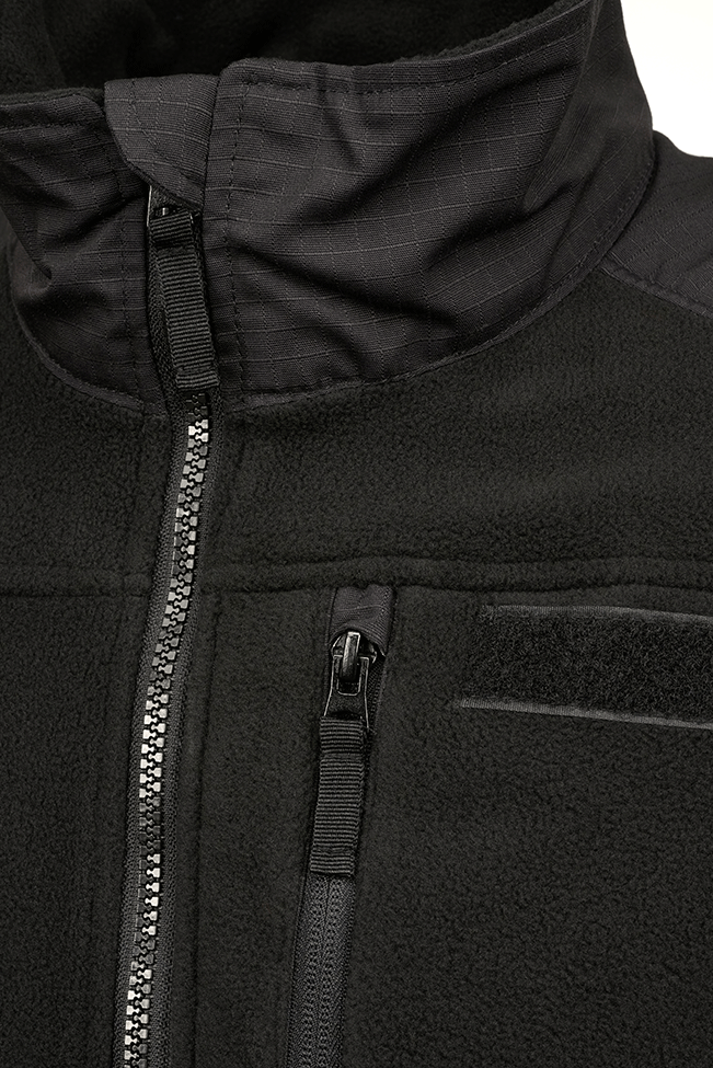 Hanorac Polar Ripstop Negru Brandit - Caldura Optima si Durabilitate
