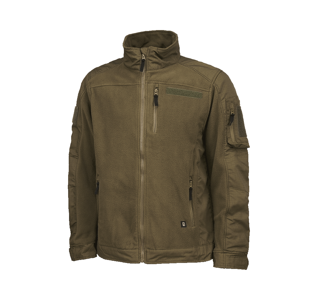 Hanorac Polar Ripstop Olive Brandit - Caldura si Rezistenta