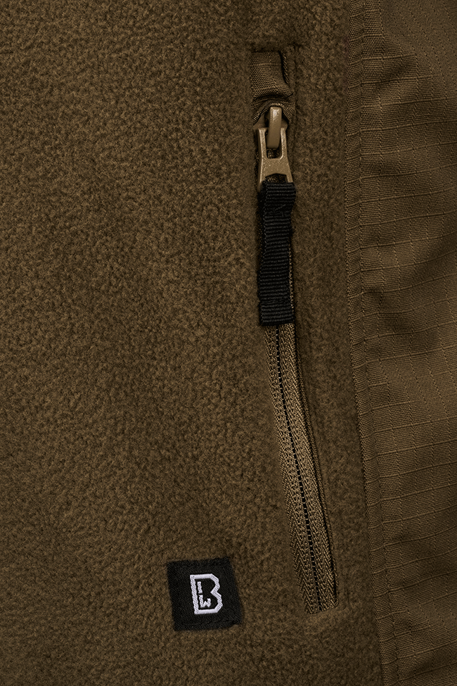 Hanorac Polar Ripstop Olive Brandit - Caldura si Rezistenta