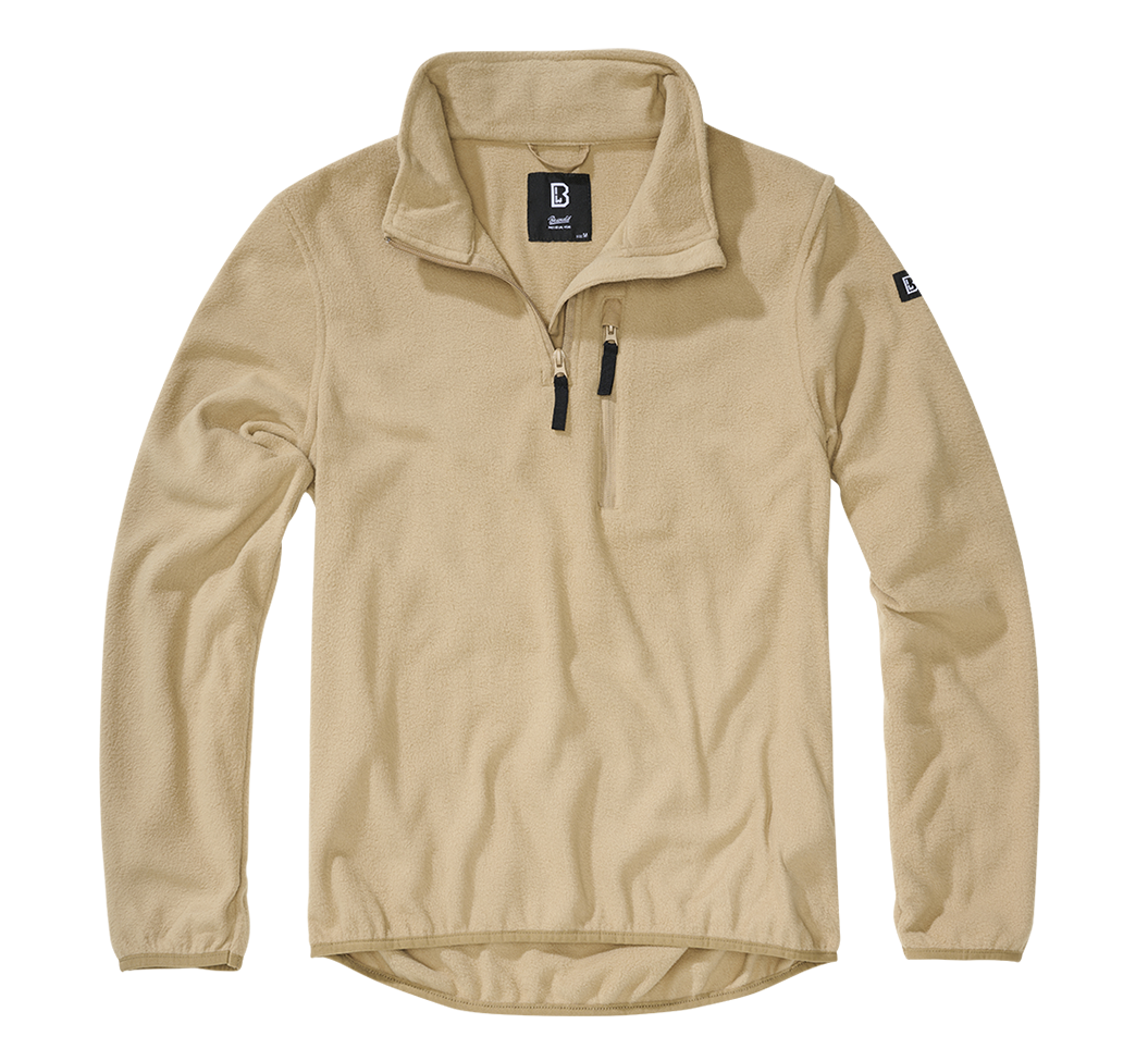 Hanorac Polar Troyer Camel Brandit - Caldura si Mobilitate
