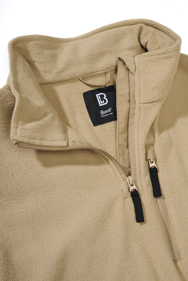 Hanorac Polar Troyer Camel Brandit - Caldura si Mobilitate