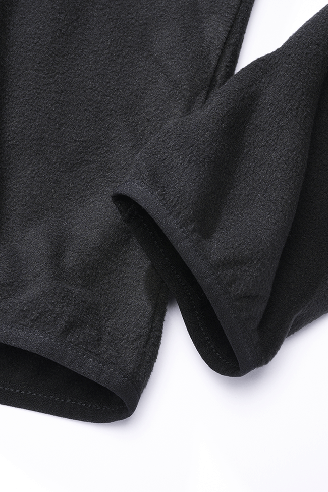 Hanorac Polar Troyer Negru Brandit - Caldura si Confort Tactic