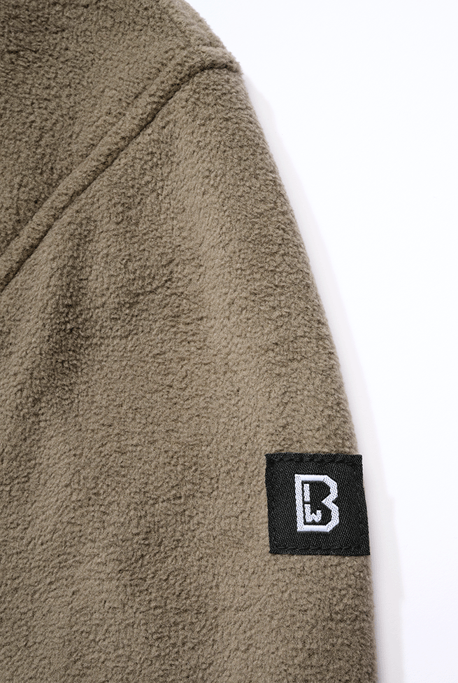 Hanorac Polar Troyer Olive Brandit - Caldura si Mobilitate