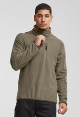 Hanorac Polar Troyer Olive Brandit - Caldura si Mobilitate