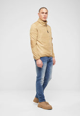 Hanorac Polar Troyer Ripstop Camel Brandit - Caldura si Rezistenta