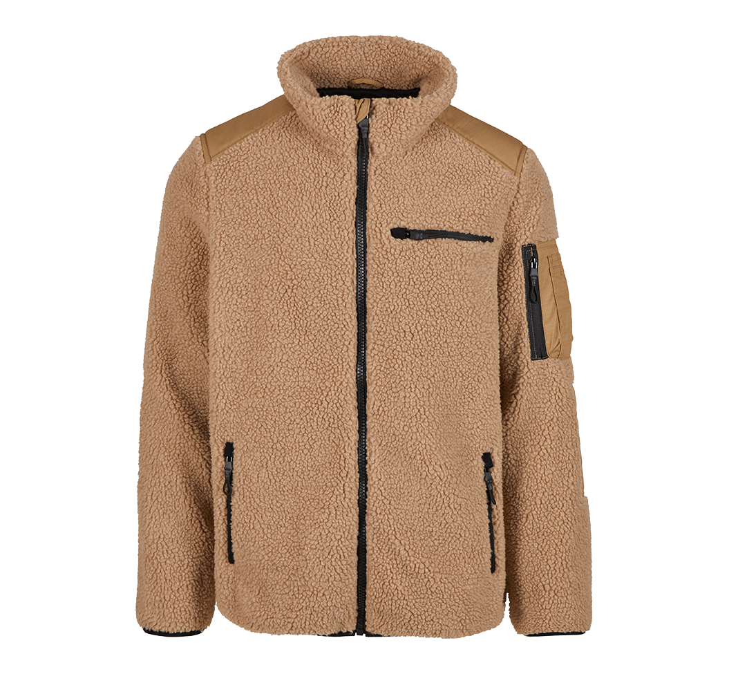 Hanorac Ramble Teddyfleece Camel Brandit - Caldura Optima