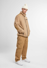 Hanorac Ramble Teddyfleece Camel Brandit - Caldura Optima
