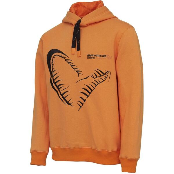 Hanorac Savage Gear Mega Jaw Sun Orange - Protecție Solară, Uscare Rapidă - 1