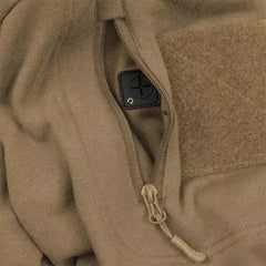 Hanorac Tactic Dark Coyote – Discreție Tactică și Confort Termic