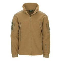 Hanorac Tactică Heavy Duty Fleece Coyote - Rezistență și Versatilitate Maximă