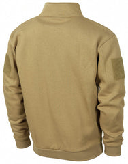 Hanorac Tactical Coyote Tan MFH - Fermoar frontal, Buzunare braț