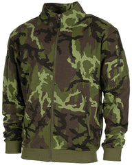 Hanorac Tactical M 95 CZ Camo MFH - Fermoar frontal, Buzunare brațe