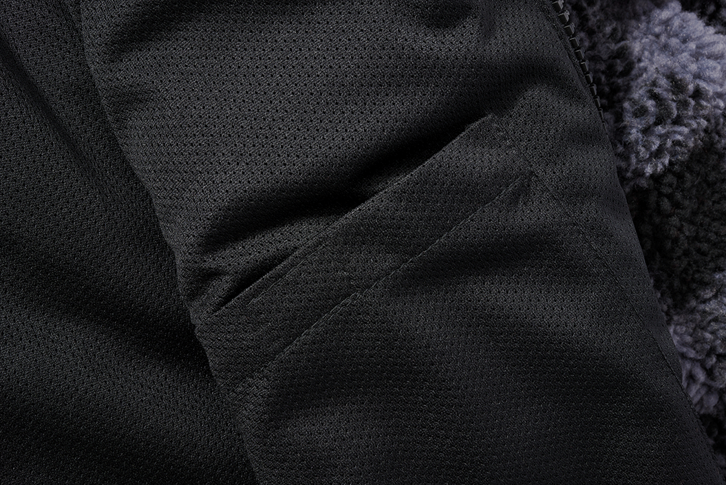 Hanorac Teddyfleece Black/Grey Gingham Brandit - Caldura si Stil Autentic