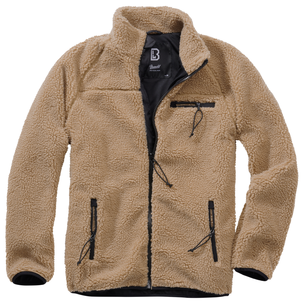 Hanorac Teddyfleece Camel Brandit - Caldura si Stil Autentic