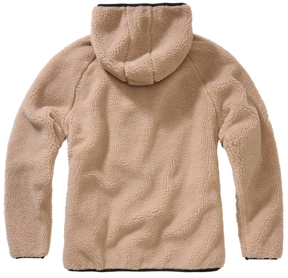 Hanorac Teddyfleece Hooded Camel Dama Brandit - Caldura si Stil