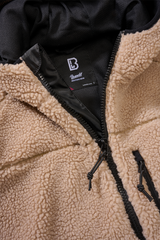 Hanorac Teddyfleece Hooded Camel Dama Brandit - Caldura si Stil