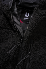Hanorac Teddyfleece Hooded Negru Dama Brandit - Caldura Urbana si Stil