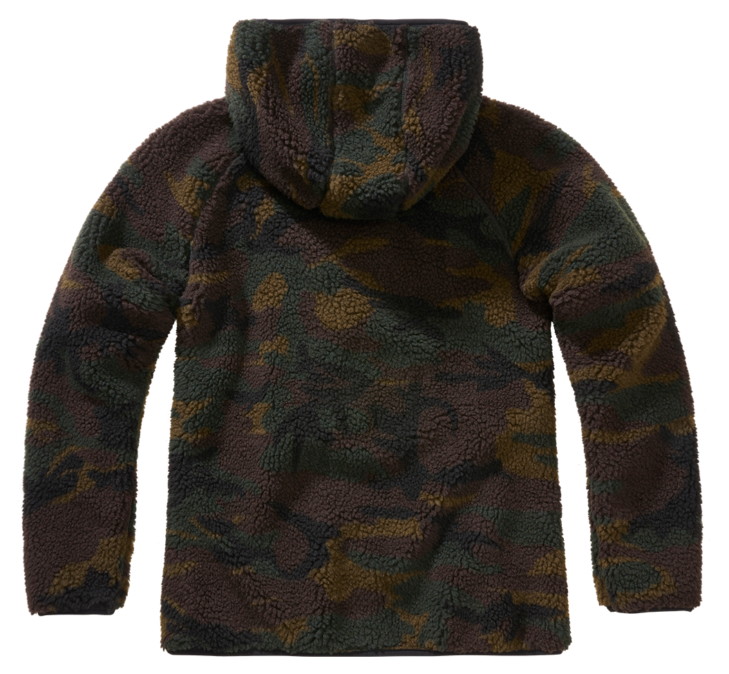 Hanorac Teddyfleece Hooded Woodland Dama Brandit - Caldura si Stil Tactic